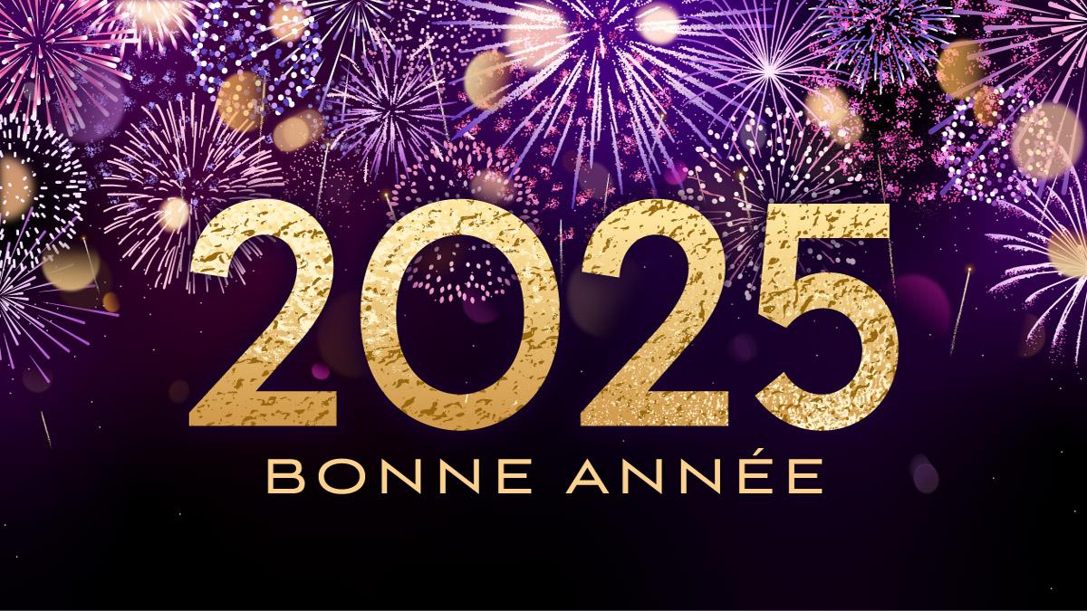 Bonne annee 2025